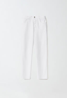 Fabiana Filippi Denim trousers, white BLUE CTD275F255L3690000