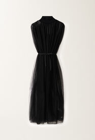Fabiana Filippi Kleid aus Tüll, schwarz SCHWARZ ABD265F219L2360000