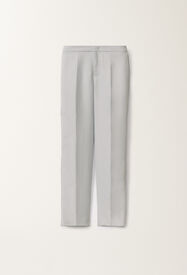 Fabiana Filippi Montefalco linen and viscose trousers, mauve LAVENDER PAD275F326L3100000