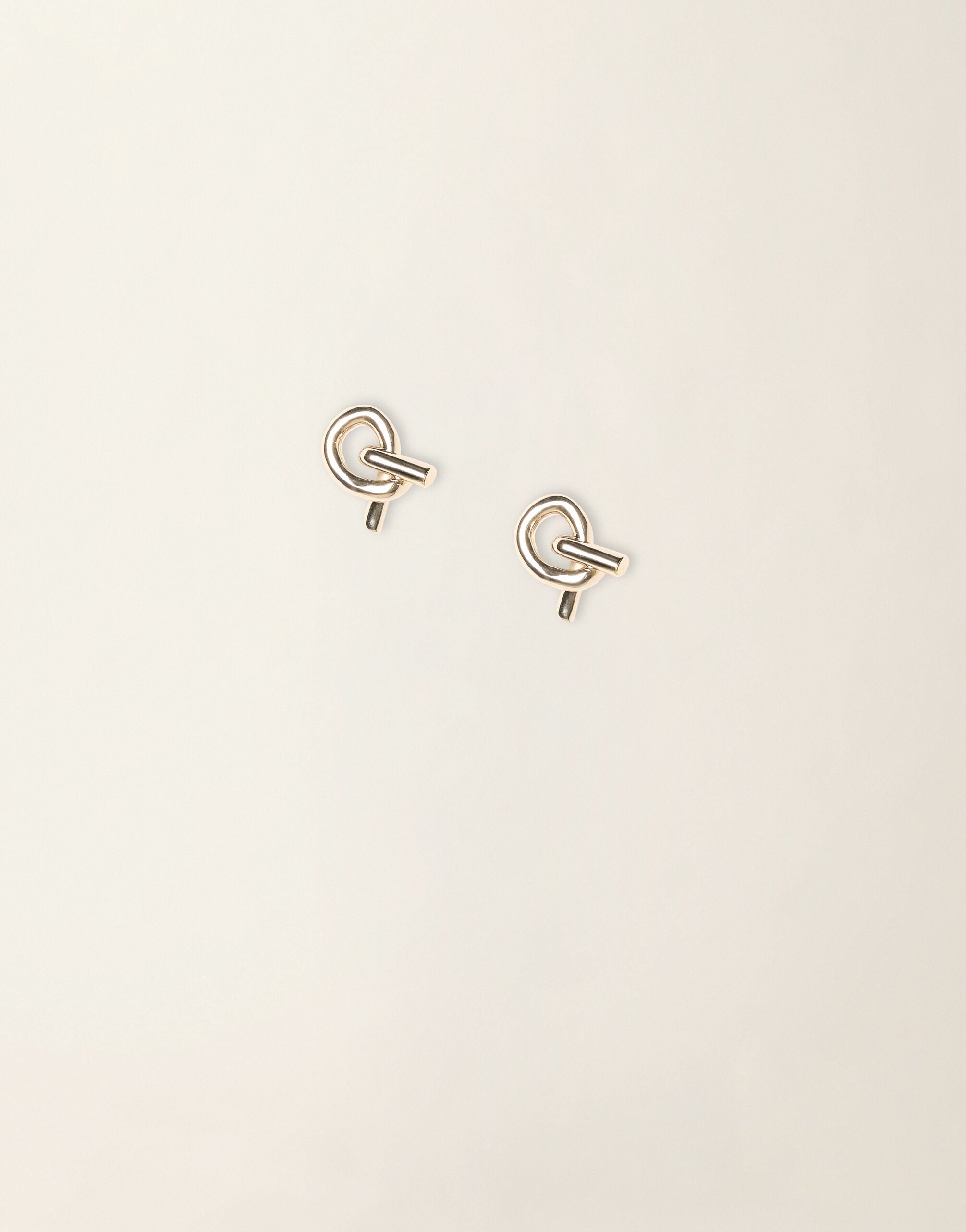 Fabiana Filippi Boucles d’oreilles détail nœud, or Or BXD216A903M5320000