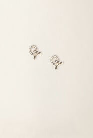 Fabiana Filippi Boucles d’oreilles détail nœud, or Or BXD216A903M5320000