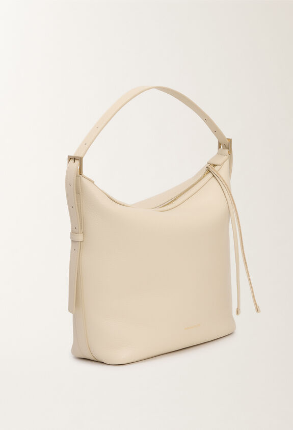Fabiana Filippi Grained leather bag, vanilla VANILLA BGD275A079L4270000