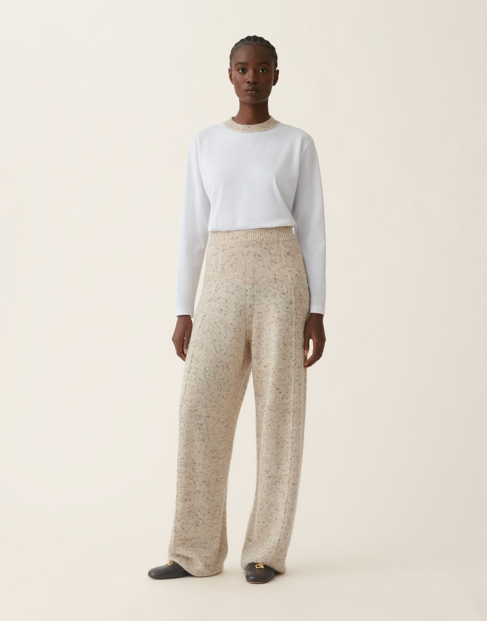 Fabiana Filippi Pantalon en fil Donegal avec lurex, cachà Cachà PAD216F336M2580000