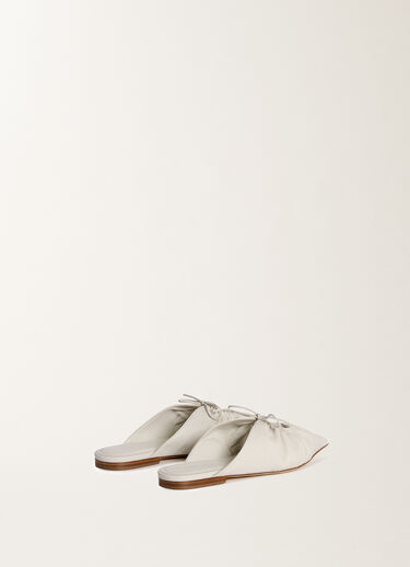 Fabiana Filippi Nappa leather pointed mules, butter BUTTER ASD275A133L2590000