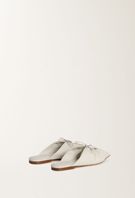Fabiana Filippi Sabots pointus en cuir nappa, beurre BEURRE ASD275A133L2590000