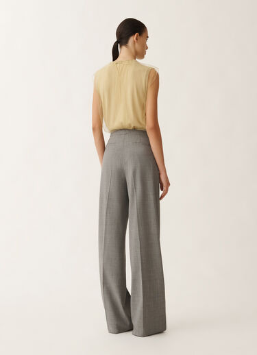 Fabiana Filippi ウール フレスコ Spoleto パンツ（メランジロック） グレー PAD265F307D6200000