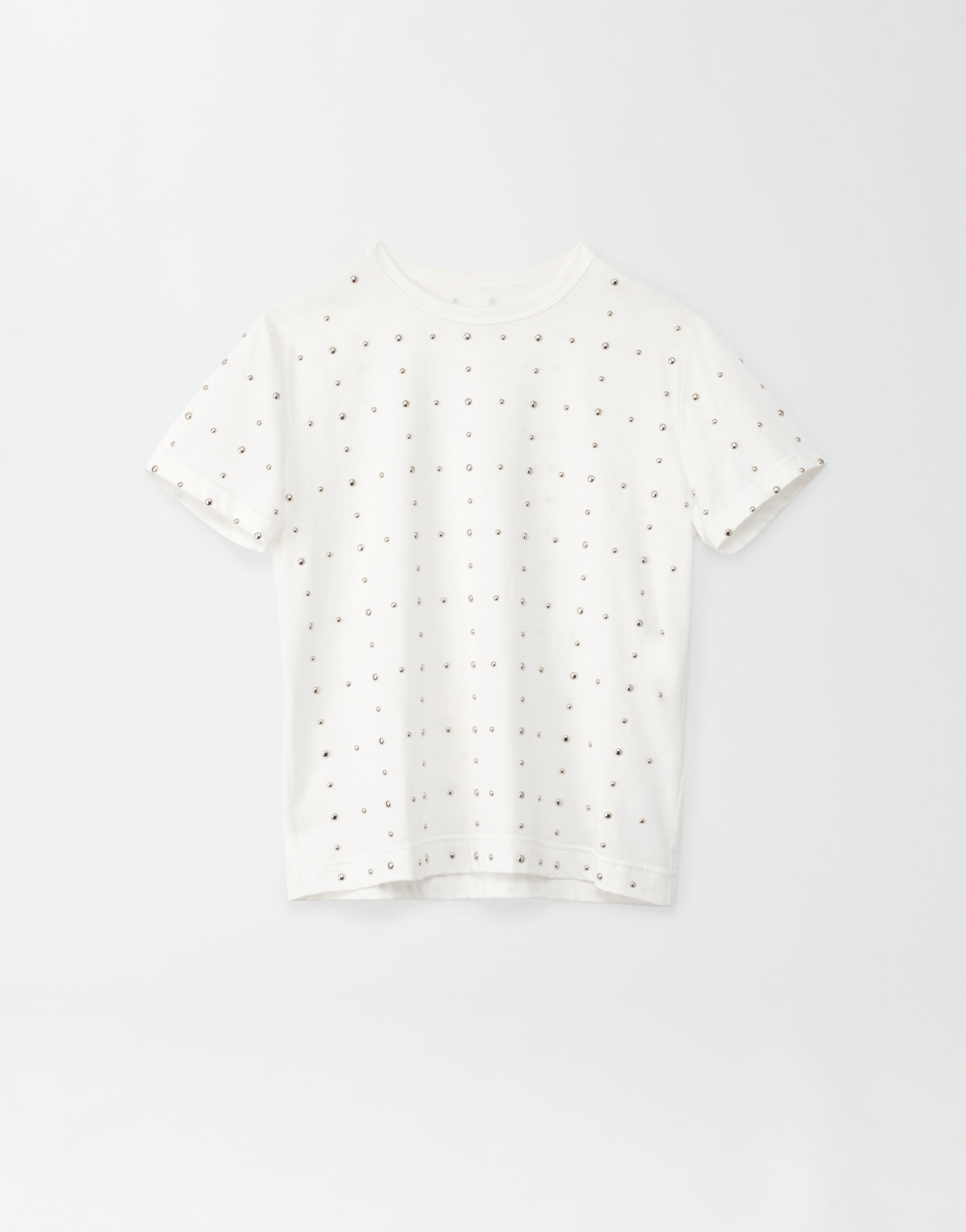 JERSEY POPELINE COTTON T-SHIRT