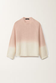Fabiana Filippi Cape aus nuanciertem Platin, blush ROSA MAD265F102L1600000
