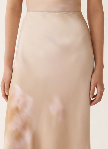 Fabiana Filippi Printed silk twill skirt, memento rosae MEMENTO ROSAE GND276F401D9720000