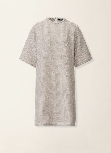 Fabiana Filippi Abito in tweed, granito Granito ABD216F134M2570000