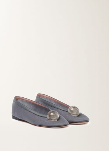 Ballerina flat in mesh, gray Fabiana Filippi Ballerina flat in mesh, gray Gray ASD266A850M0190000