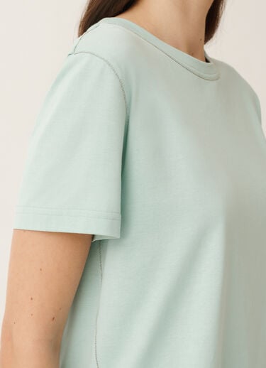 Fabiana Filippi Jersey T-shirt, aqua green AQUAGREEN JED265F278L1890000