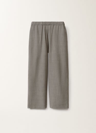 Fabiana Filippi Pantalon Trevi en laine froide, rocher chiné GRIS PAD265F310D6200000