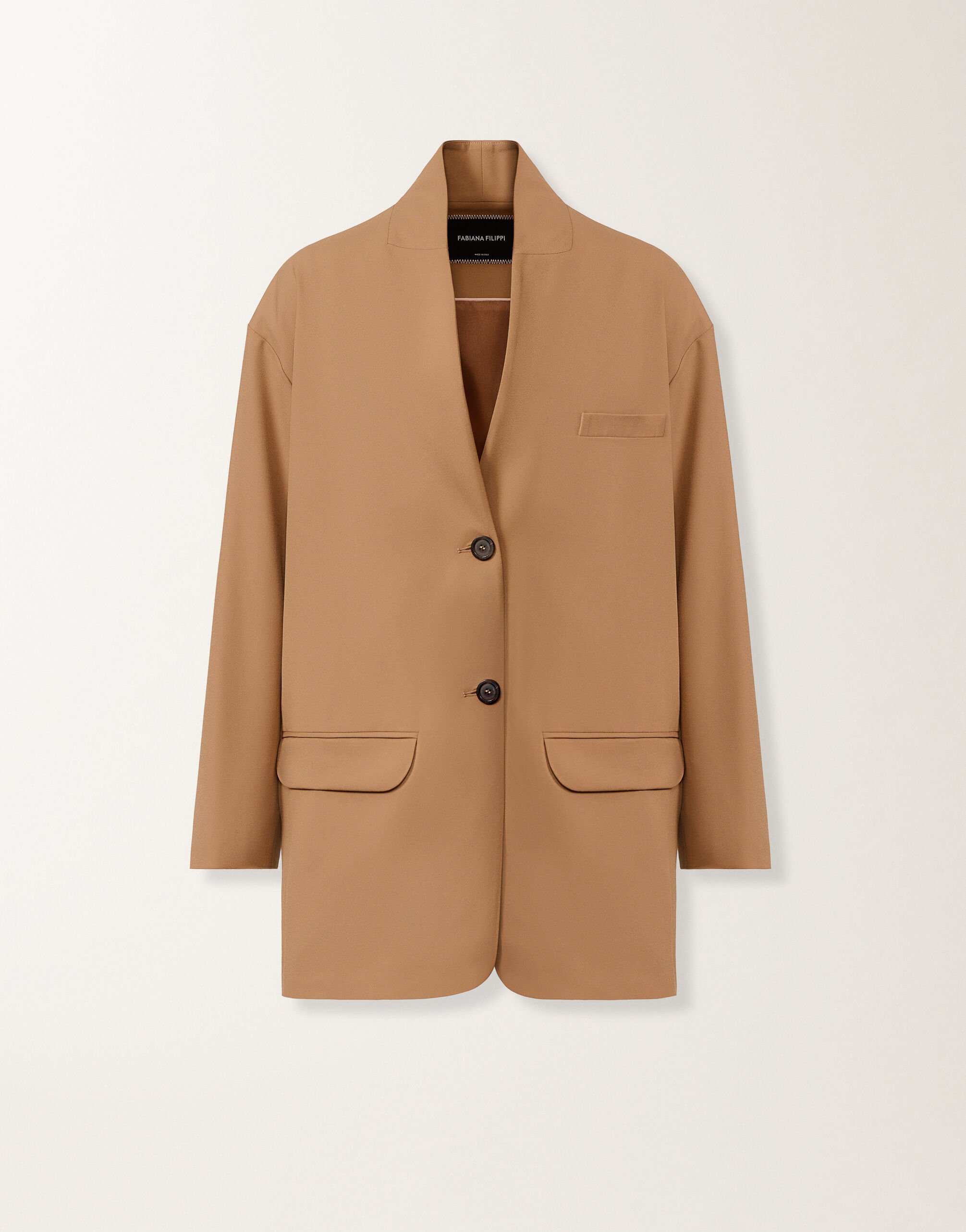 Fabiana Filippi Jacke in Techno-Tailoring, Korbgeflecht Korbgeflecht GCD266F220D7540000