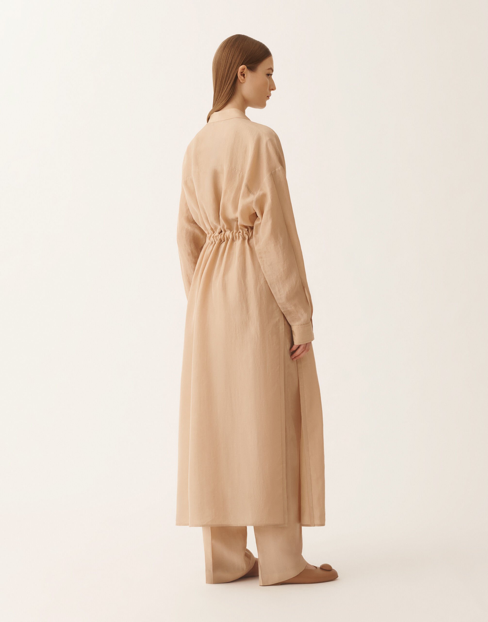 Fabiana Filippi Fluid tunic in maple MAPLE CAD266F181D9540000