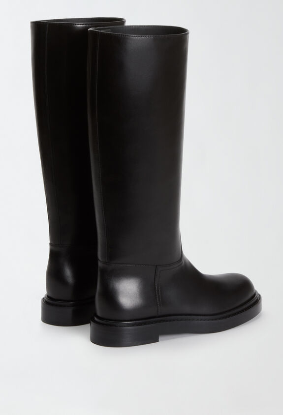 Fabiana Filippi Botte tube en cuir de veau, noir NOIR ASD224A981L1210000