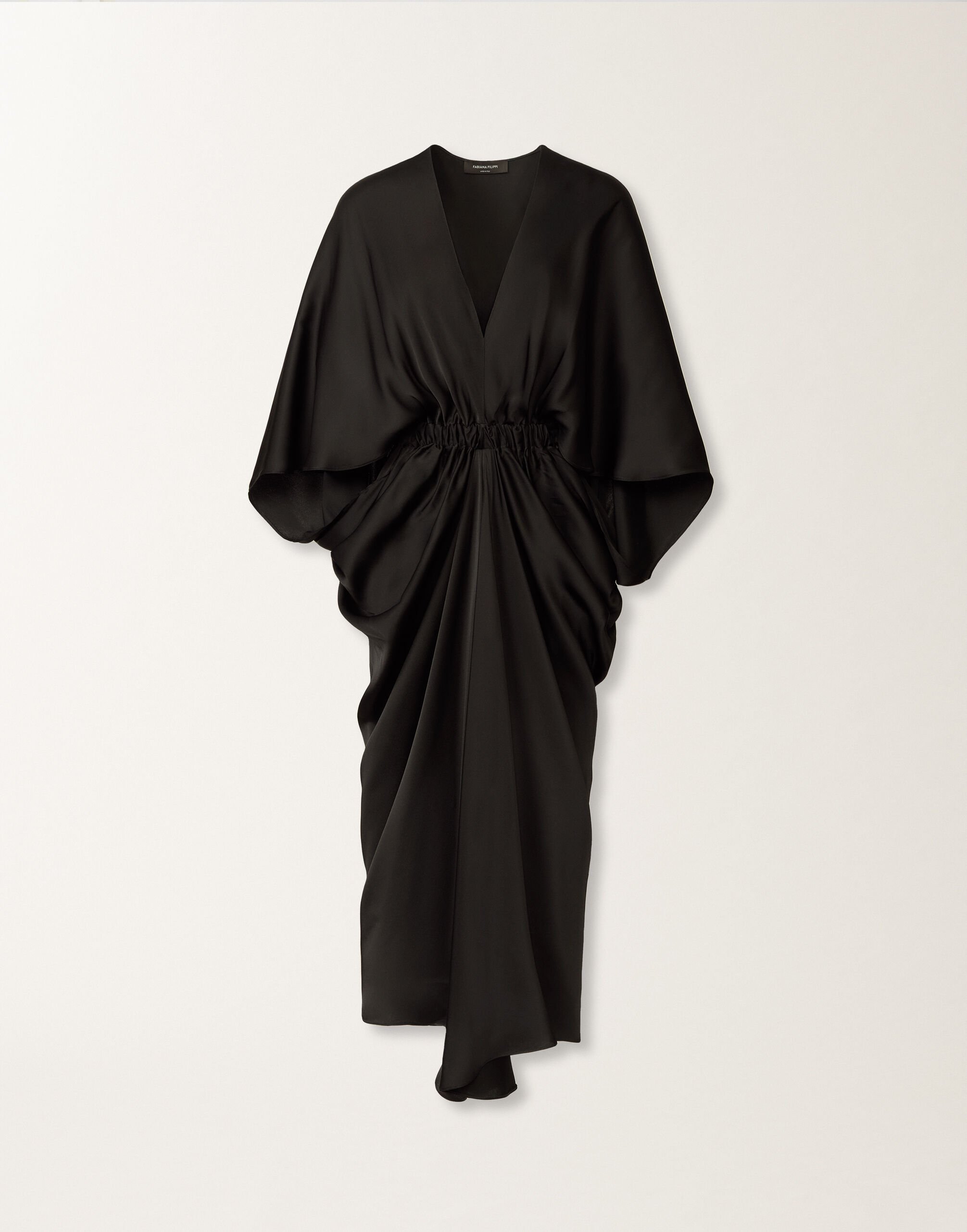Fabiana Filippi Dress in enver satin, black Black ABD225F625D9020000