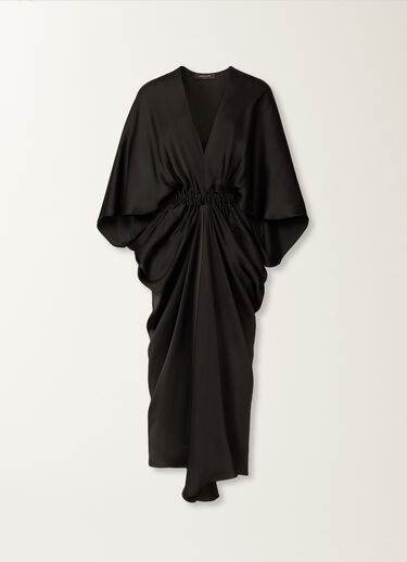 Fabiana Filippi Dress in enver satin, black Black ABD225F625D9020000