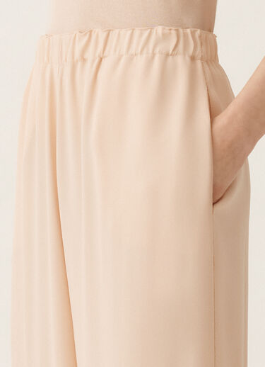 Fabiana Filippi Trevi longer envers satin trousers, dusty pink PINK PAD265F456L2880000