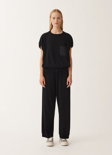 Fabiana Filippi Organic cotton sweater, midnight blue BLUE MAD275F549L3990000