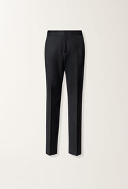 Fabiana Filippi Montefalco trousers in flannel, midnight blue Blue PAD225F326L6640000