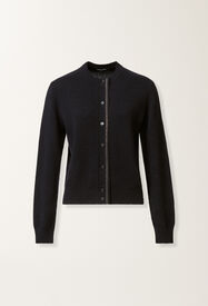 Fabiana Filippi Cardigan in Platinum, midnight blue Blue MAD225F057L5170000