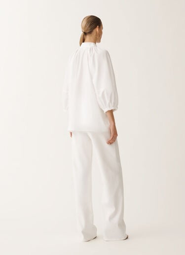 Fabiana Filippi Popelinebluse, optisches Weiß WEISS CAD275F756D6500000