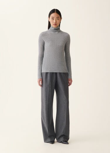 Platinum-Rollkragenpullover, Stein Fabiana Filippi Platinum-Rollkragenpullover, Stein Stein MAD216F021D2300000