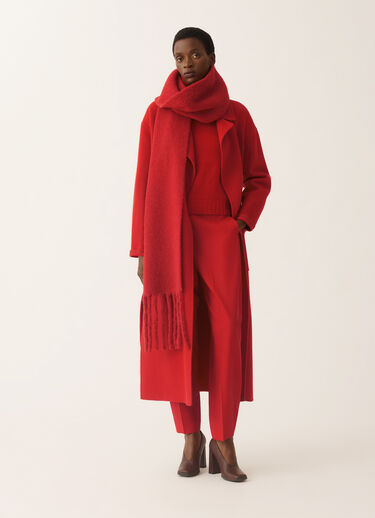 Fabiana Filippi Cashmere turtleneck sweater, lacquer Red MAD225F460N9000000