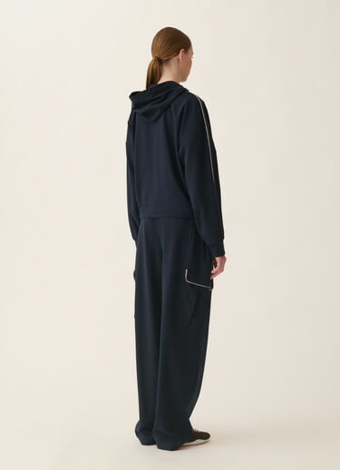 Fabiana Filippi Sweat en jersey point Milano, bleu nuit Bleu nuit JED216F263M3100000