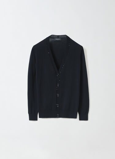 Fabiana Filippi Cardigan aus Bio-Baumwolle, Schwarz SCHWARZ MAD274F359H4960000