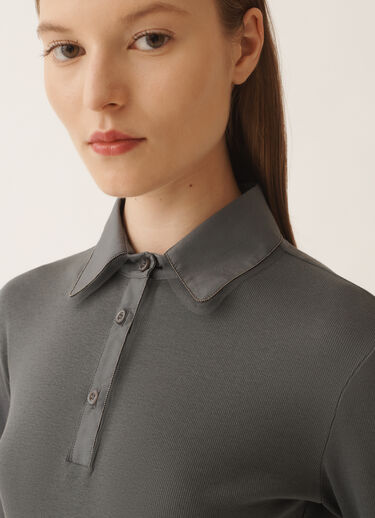 Fabiana Filippi Jersey T-shirt, smoke Grey JED225F596L6860000