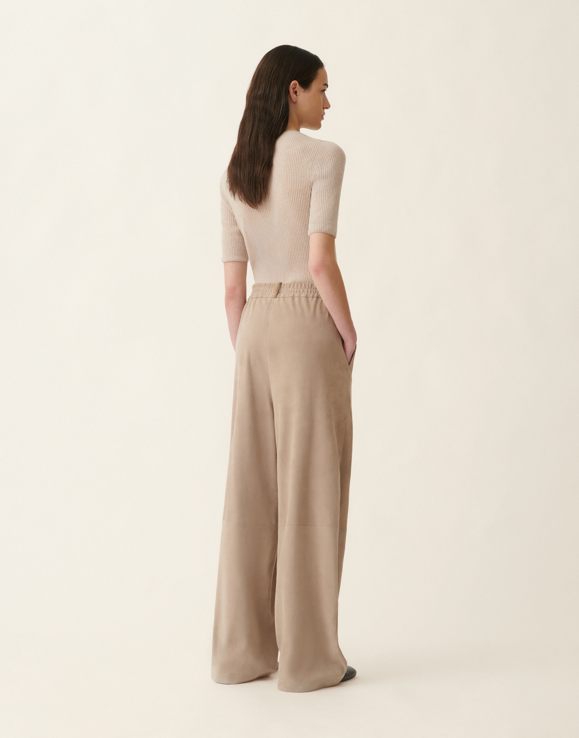 Fabiana Filippi Pantalon en daim, cachà Cachà PLD216F336M3560000