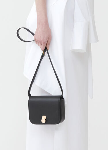 Fabiana Filippi Eclissi mini messenger en cuir, noir NOIR BGD274A864H1280000