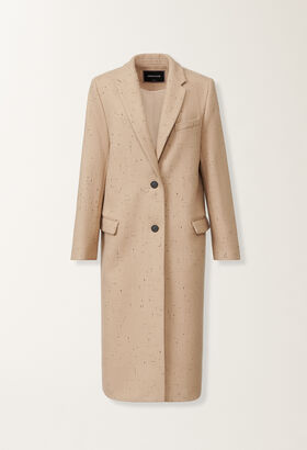 Fabiana Filippi Buttoned coat, maple BEIGE CTD215F234L5990000