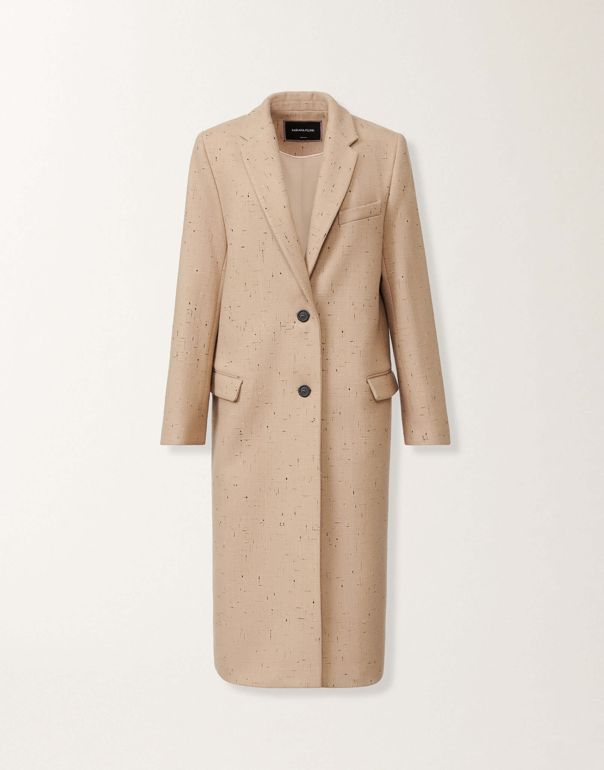 Fabiana Filippi Abrigo botonado, arce BEIGE CTD215F234L5990000