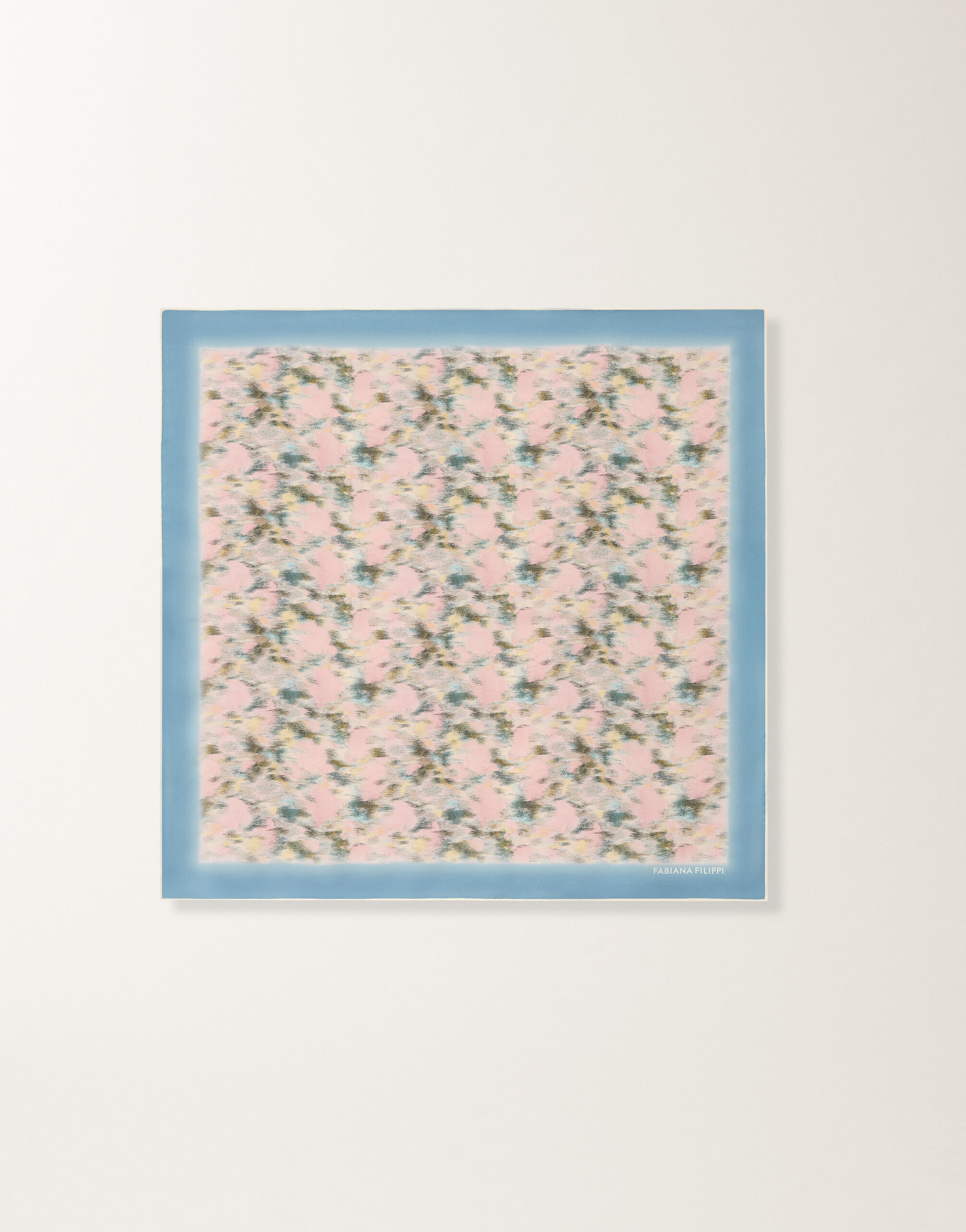 Printed silk foulard, chiné print Fabiana Filippi Printed silk foulard, chiné print CHINÉ PRINT SAD276A949M0430000