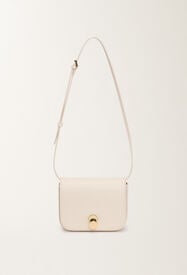 Fabiana Filippi Eclissi calfskin mini messenger bag, butter BUTTER BGD265A860L2140000