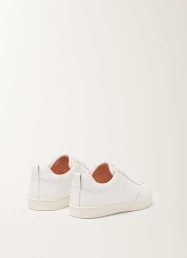 Fabiana Filippi Grain leather sneakers, optic white White ASD266A846M0090000