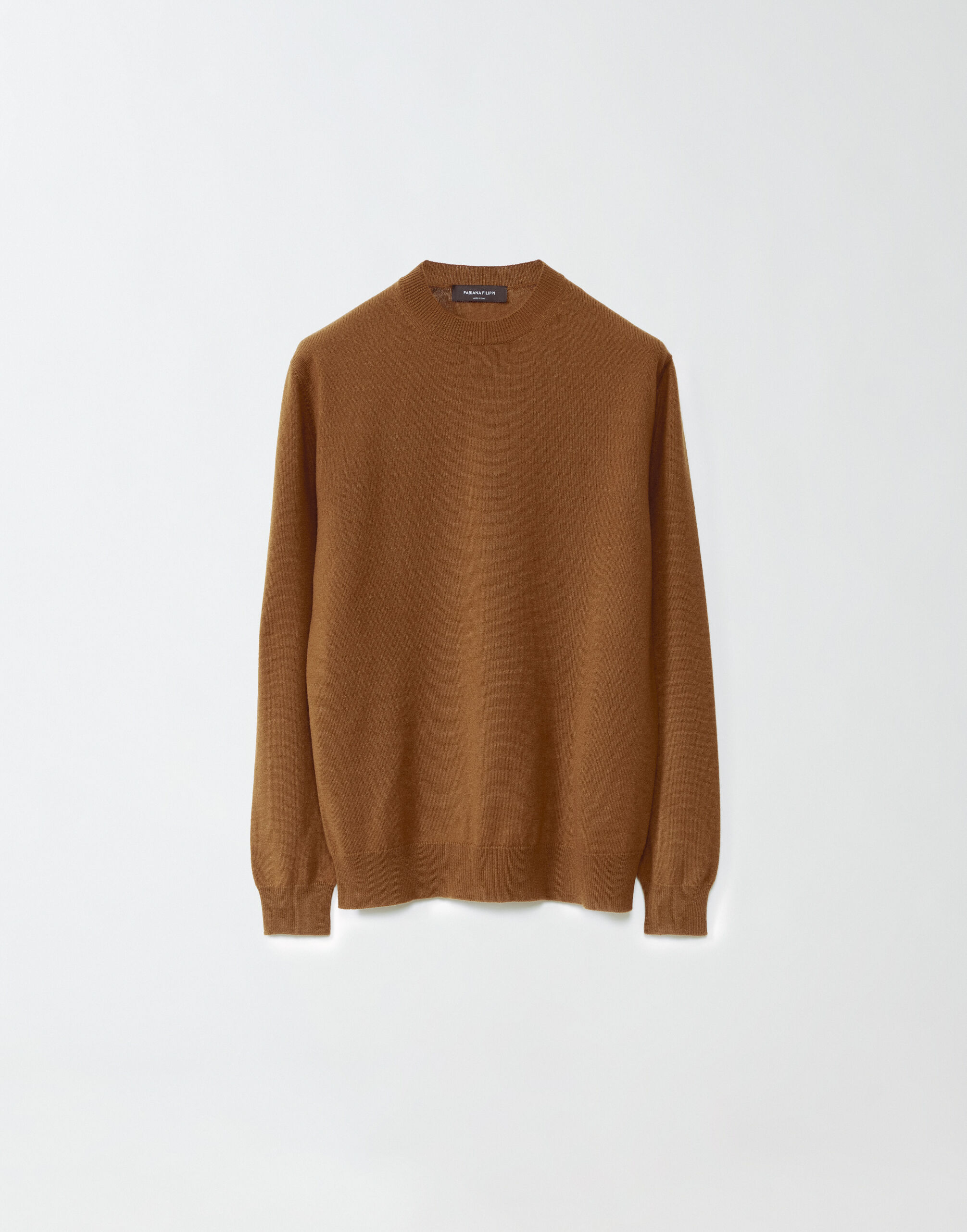 Burnt orange cashmere sweater deals