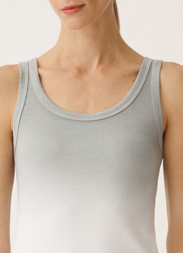 Fabiana Filippi Gradient-print jersey tank top, ash GREY JED265F150L2870000