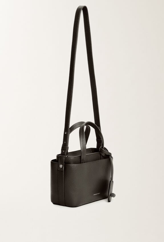 Fabiana Filippi Medium grained leather handbag, black BLACK BGD215A861L8040000