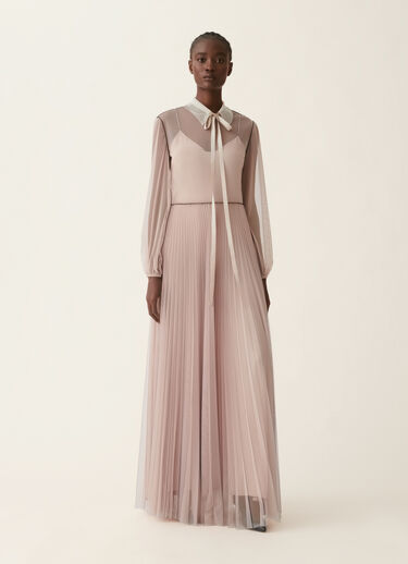 Robe longue en tulle, cachà Fabiana Filippi Robe longue en tulle, cachà Cachà ABD216F127M3440000
