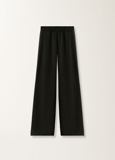 Fabiana Filippi Amelia fluid viscose jogging trousers, black BLACK PAD265F291D6230000