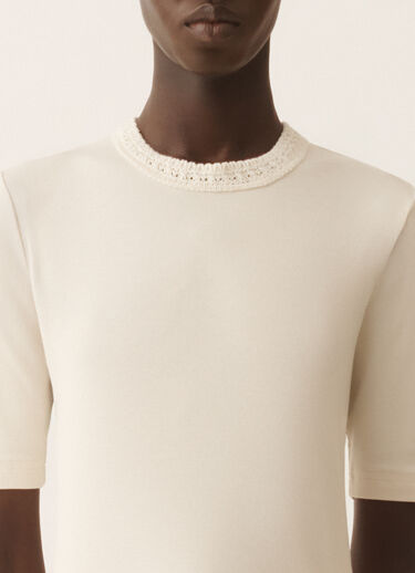 Fabiana Filippi Jersey T-shirt, butter Butter JED266F146L9280000