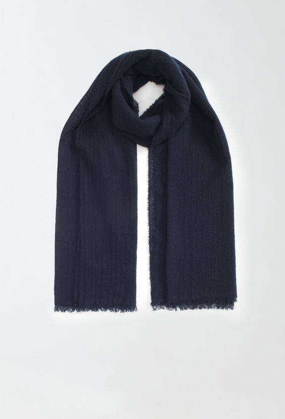 Fabiana Filippi Cashmere scarf, ink blue BLUE SAD214A795I9500000
