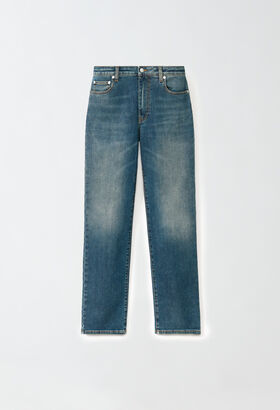 Fabiana Filippi Narni denim trousers, medium indigo BLUE CTD275F255L3690000