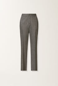 Fabiana Filippi Montefalco trousers in flannel, rock Grey PAD225F326L6640000