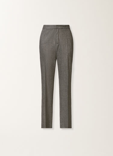 Fabiana Filippi Montefalco trousers in flannel, rock Grey PAD225F326L6640000