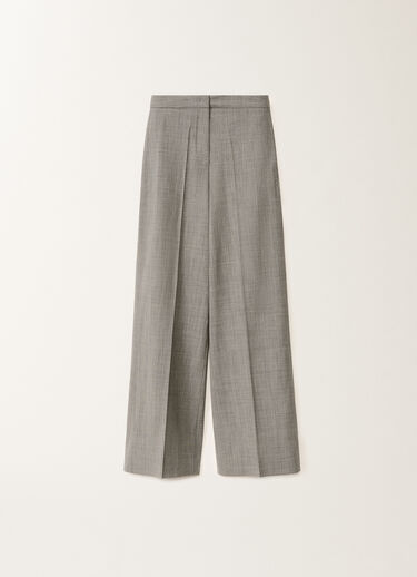 Fabiana Filippi ウール フレスコ Spoleto パンツ（メランジロック） グレー PAD265F307D6200000